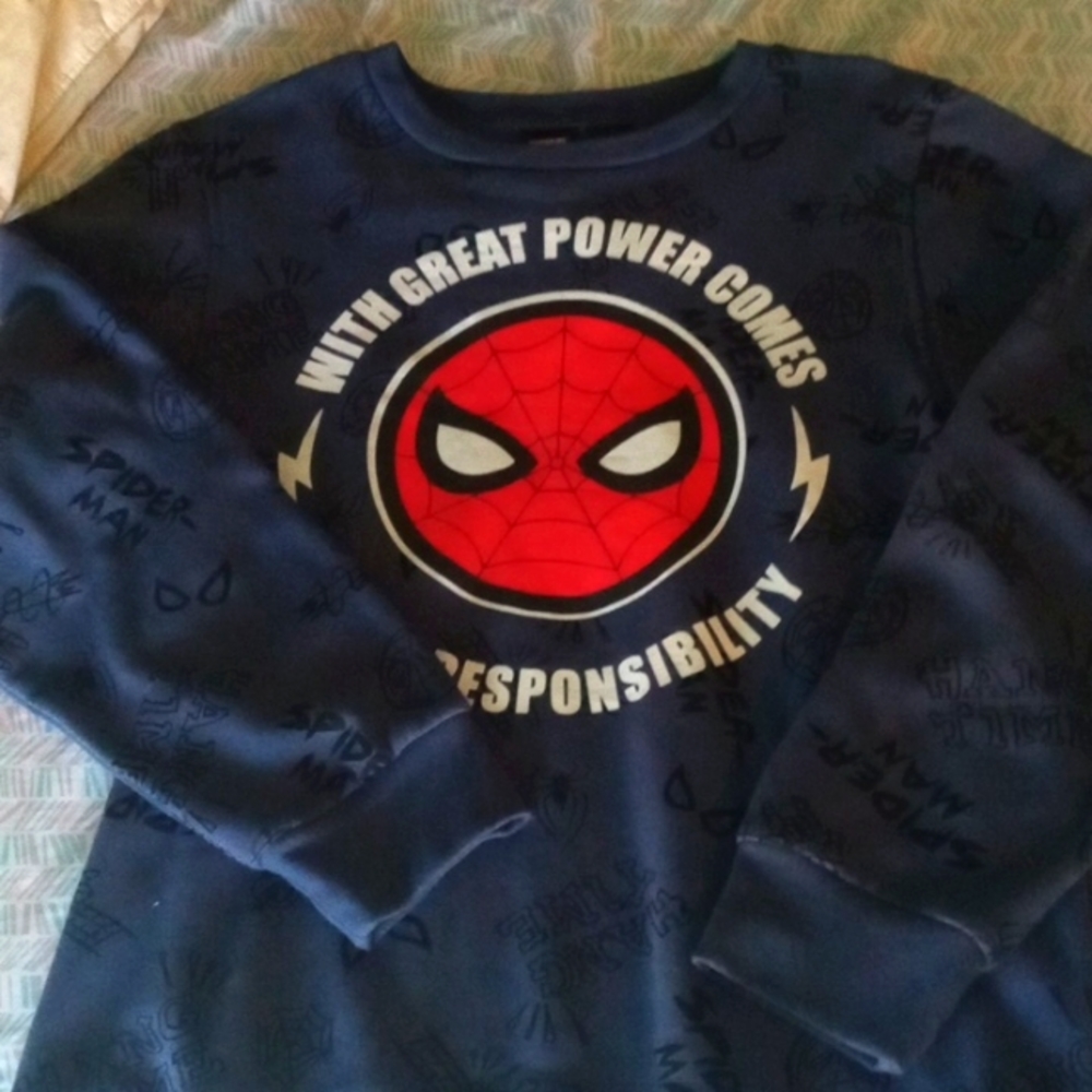 Kids Spiderman pullover